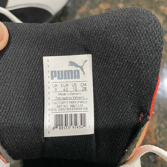 etiqueta puma original